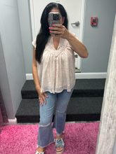 BOHO PAISLEY SHIRRING BLOUSE - BLACK OR MAUVE