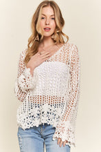 EVERYDAY CROCHET TOP - BLACK, BEIGE and WHITE