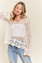 EVERYDAY CROCHET TOP - BLACK, BEIGE and WHITE