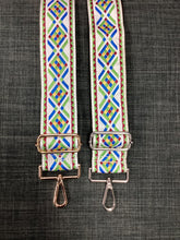 Multicolor Abstract Bag Strap