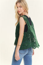 Casual Crochet Tank Top - Assorted Colors
