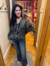 Mineral Washed Love The Texture Knitted Cardigan Sweater - Ashed Black
