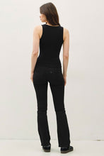 Soft Core-double Lined Basic Square Neck Tank - Black, Chocolate or Off-White