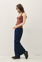 Soft Core-double Lined Basic Square Neck Tank - Black, Chocolate or Off-White
