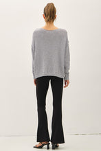 Chunky Cable Textured Knit Sweater - Ivory, Mocha, Gray