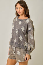 Essential Washed Embroidered Sweatshirt - Assorted Colors