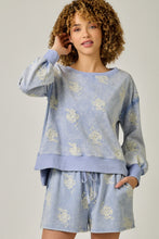 Essential Washed Embroidered Sweatshirt - Assorted Colors