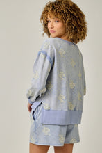 Essential Washed Embroidered Sweatshirt - Assorted Colors