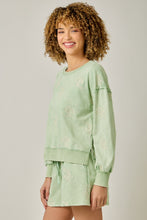 Essential Washed Embroidered Sweatshirt - Assorted Colors