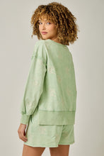 Essential Washed Embroidered Sweatshirt - Assorted Colors
