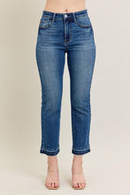 Judy Blue Medium Vintage Wash Release Hem Kick Flare
