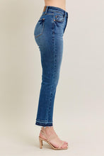 Judy Blue Medium Vintage Wash Release Hem Kick Flare