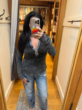 Washed Thermal Henley Top - Assorted Colors