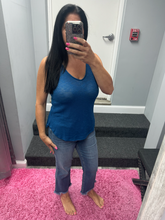 ZENANA V NECK SLEEVELESS CAMI TOP - ASSORTED COLORS