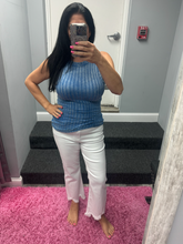 RIBBED SLEEVELESS TANK TOP WITH EXPOSED SEAM - ASSORTED COLORS