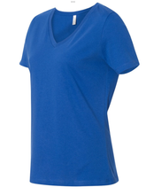 BELLA + CANVAS - Women’s Relaxed Jersey V-Neck Tee - Assorted Colors