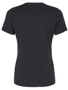 BELLA + CANVAS - Women's Relaxed Heather CVC V-Neck Tee - Assorted Colors
