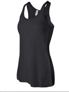BELLA + CANVAS - Women's Flowy Racerback Tank - Charcoal