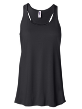 BELLA + CANVAS - Women's Flowy Racerback Tank - Black Heather
