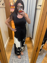 POL black pants, relaxed fit in rib with patch detail pointed solid pattern.