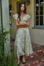 Sereia Floral Top - Ivory/Green