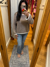 Dreamscape Sweater - Mocha Ivory