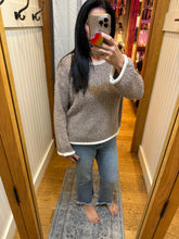 Dreamscape Sweater - Mocha Ivory