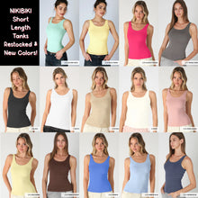 Nikibiki Short Length Tank - Assorted Colors