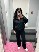 MODAL POLY SPAN QUARTER ZIP FUNNEL NECK PULLOVER - ASSORTED COLORS