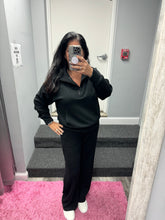 MODAL POLY SPAN QUARTER ZIP FUNNEL NECK PULLOVER - ASSORTED COLORS
