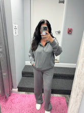 MODAL POLY SPAN QUARTER ZIP FUNNEL NECK PULLOVER - ASSORTED COLORS