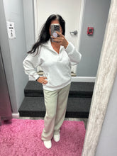 MODAL POLY SPAN QUARTER ZIP FUNNEL NECK PULLOVER - ASSORTED COLORS