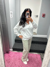 MODAL POLY SPAN QUARTER ZIP FUNNEL NECK PULLOVER - ASSORTED COLORS