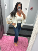 Hidden Happi High Waist Flare wih Chewed Hem