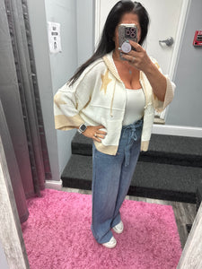 OAT NEW YORK BELTED HIGH RISE WIDE LEG