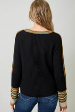 Mystree Raglan Sleeve Sweater Top - Sea foam, Stone Or Black