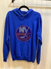 Royal Blue Hooded Sweatshirt with Bling