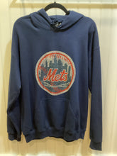 Navy Hooded Sweatshirt with Bling