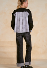 Elan Plaid Long Sleeve - Black