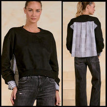 Elan Plaid Long Sleeve - Black