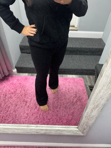 FLARED YOGA PANTS - BLACK OR TITANIUM