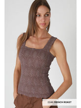Nikibiki Lace Textured Square Top - Assorted Colors