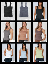 Nikibiki Lace Textured Square Top - Assorted Colors