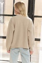 Denim Pockets Cardigan - Charcoal, Beige or Light Grey