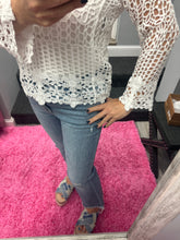 EVERYDAY CROCHET TOP - BLACK, BEIGE and WHITE