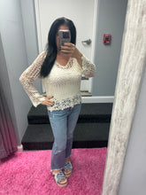 EVERYDAY CROCHET TOP - BLACK, BEIGE and WHITE