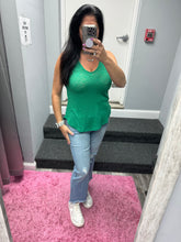 ZENANA V NECK SLEEVELESS CAMI TOP - ASSORTED COLORS