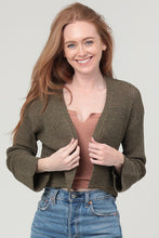 Light Weight Open Knit Cardigan Sweater - Assorted Colors