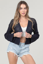 Light Weight Open Knit Cardigan Sweater - Assorted Colors