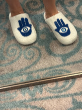 Hamsa Eye Slippers